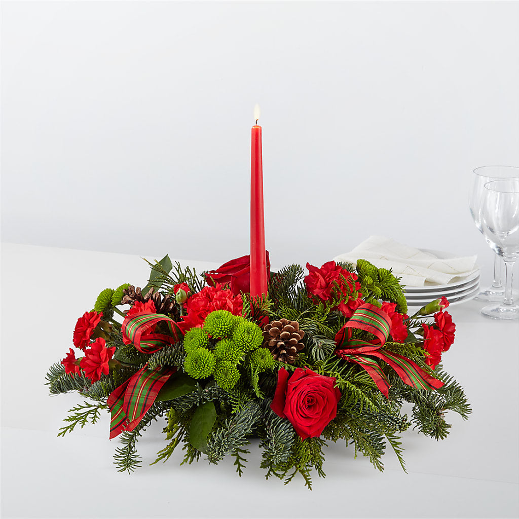 By the Candlelight Centerpiece – Jose Arrangements, Los Angeles CA