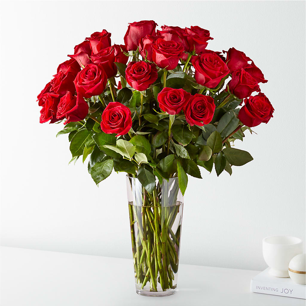 Long Stem Red Rose Bouquet – Jose Arrangements, Los Angeles CA