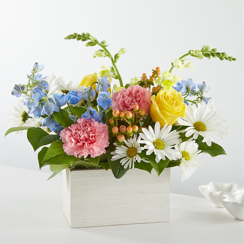 Sun Salutation Box Bouquet – Jose Arrangements, Los Angeles CA