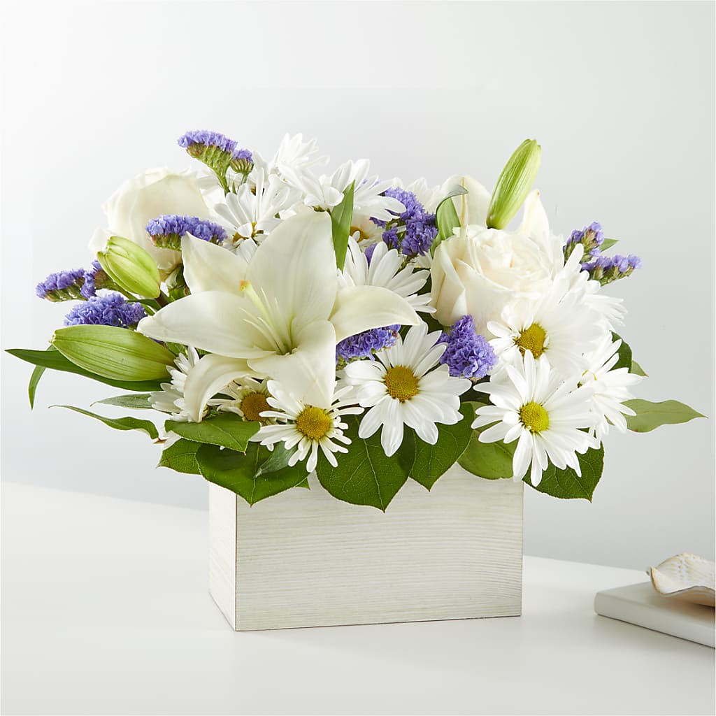 Beyond Blue Box Bouquet – Jose Arrangements, Los Angeles CA