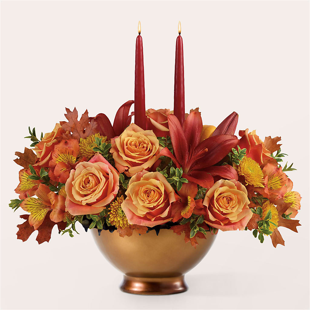 Harvest Table Centerpiece – Jose Arrangements, Los Angeles CA