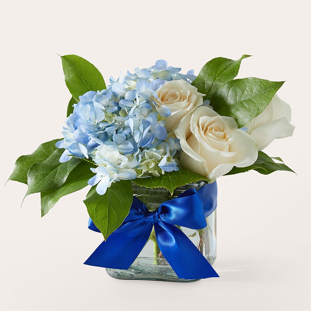 Sky Blue Delight Bouquet – Jose Arrangements, Los Angeles CA