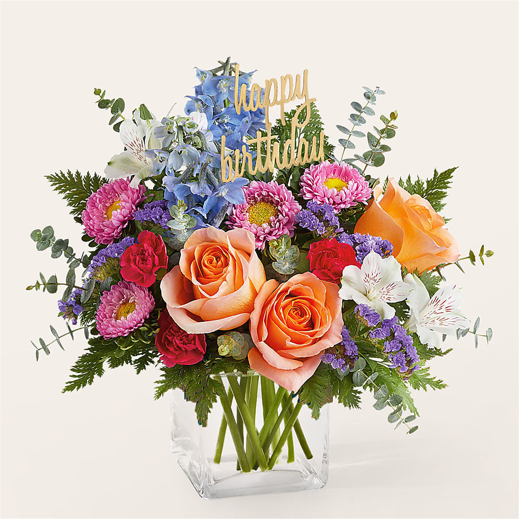 Birthday Bash Bouquet – Jose Arrangements, Los Angeles CA