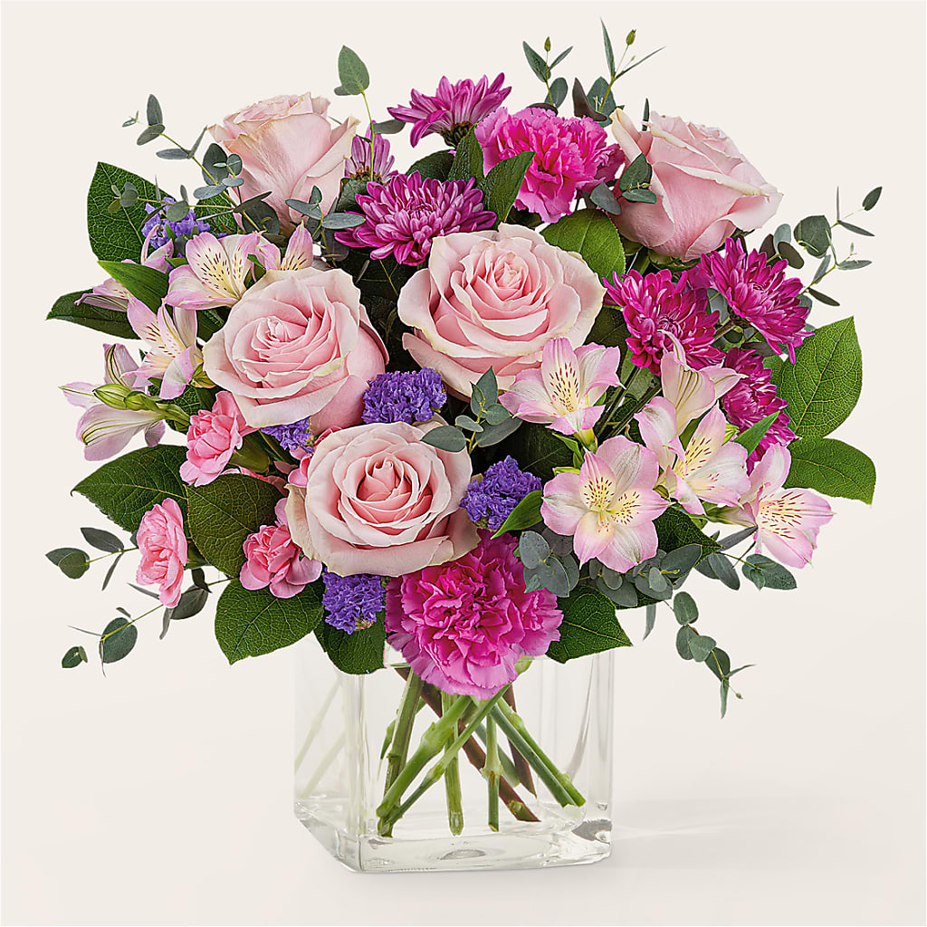Rosy Radiance Bouquet – Jose Arrangements, Los Angeles CA