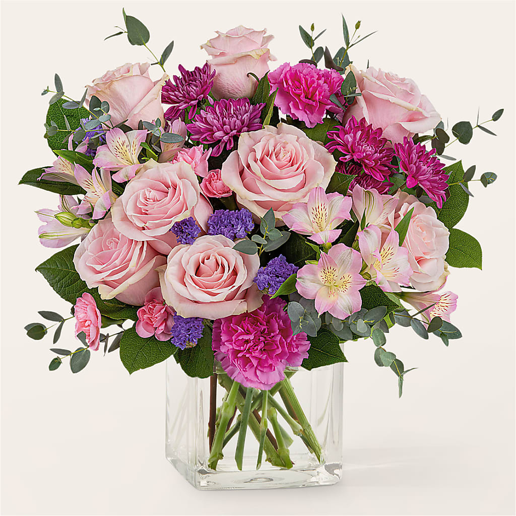 Rosy Radiance Bouquet – Jose Arrangements, Los Angeles CA