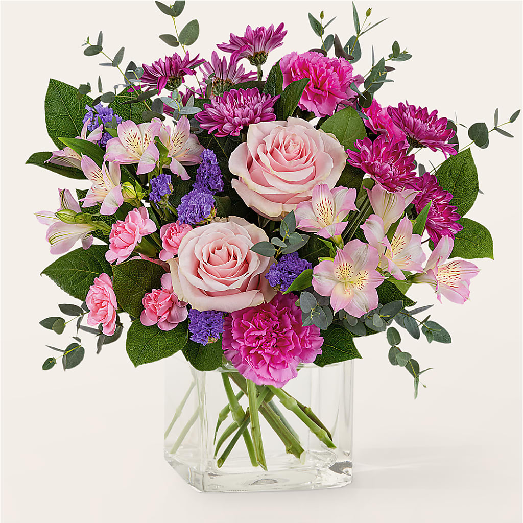 Rosy Radiance Bouquet – Jose Arrangements, Los Angeles CA
