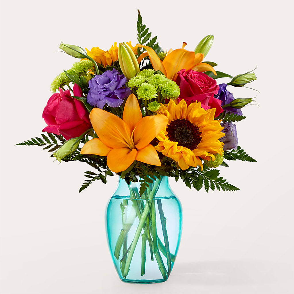 Double Rainbow Bouquet – Jose Arrangements, Los Angeles CA