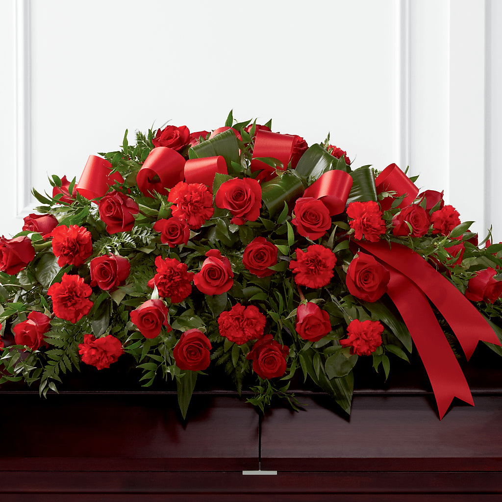 Tribute of Life Casket Spray – Jose Arrangements, Los Angeles CA
