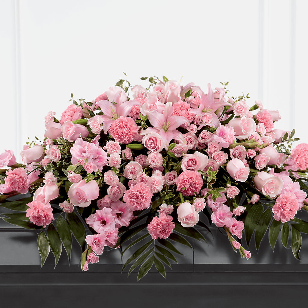 Garden of Comfort Casket Spray (Standard) – Jose Arrangements, Los Angeles CA