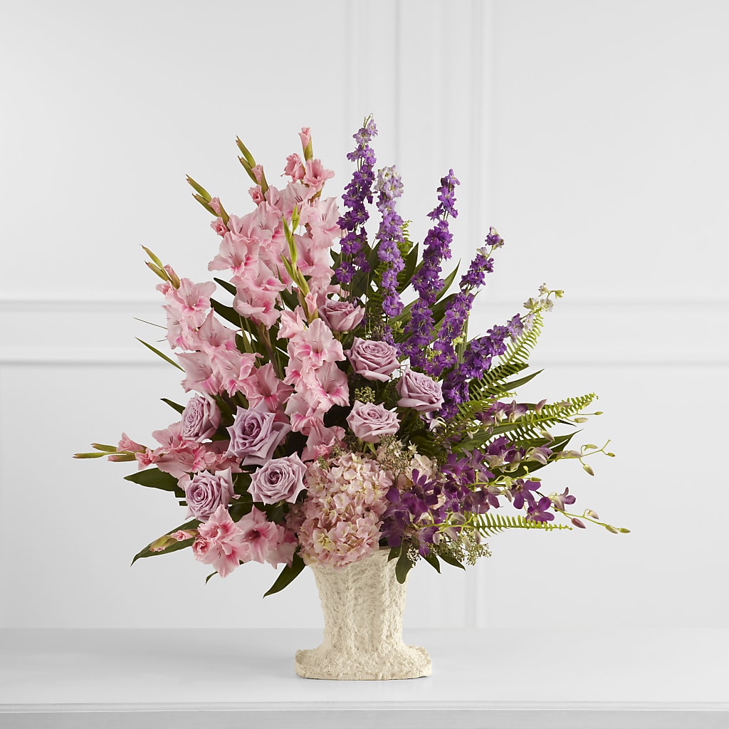 Flowing Garden Arrangement – Jose Arrangements, Los Angeles CA