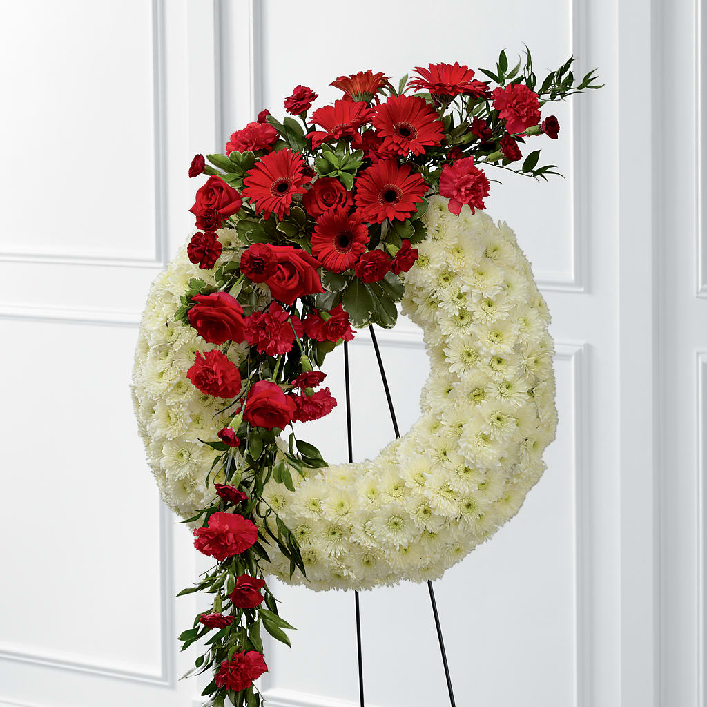 Graceful Tribute Wreath – Jose Arrangements, Los Angeles CA