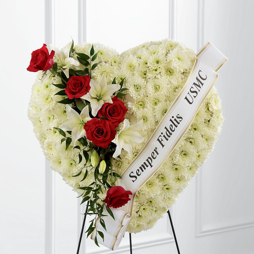 Heartfelt Hero Standing Heart – Jose Arrangements, Los Angeles CA