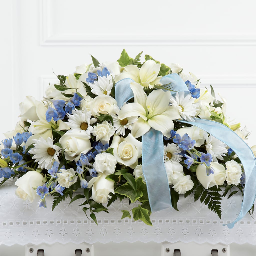 Tender Treasure Casket Spray – Jose Arrangements, Los Angeles CA