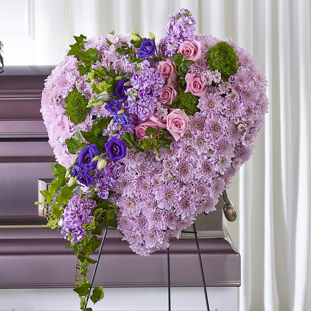 Treasured Love Standing Heart – Jose Arrangements, Los Angeles CA