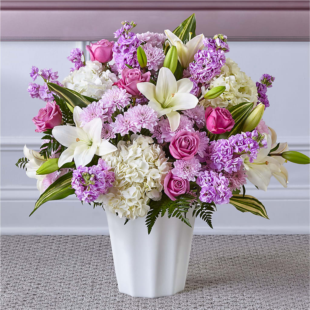 Heaven Sent Floor Basket – Jose Arrangements, Los Angeles CA