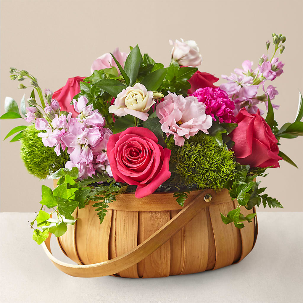 Radiance in Bloom Basket – Jose Arrangements, Los Angeles CA