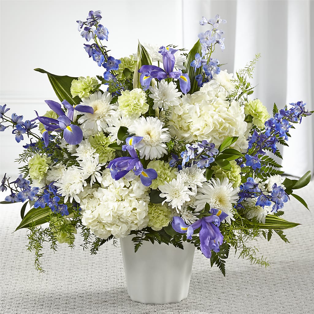 Soft Serenity Floor Basket – Jose Arrangements, Los Angeles CA