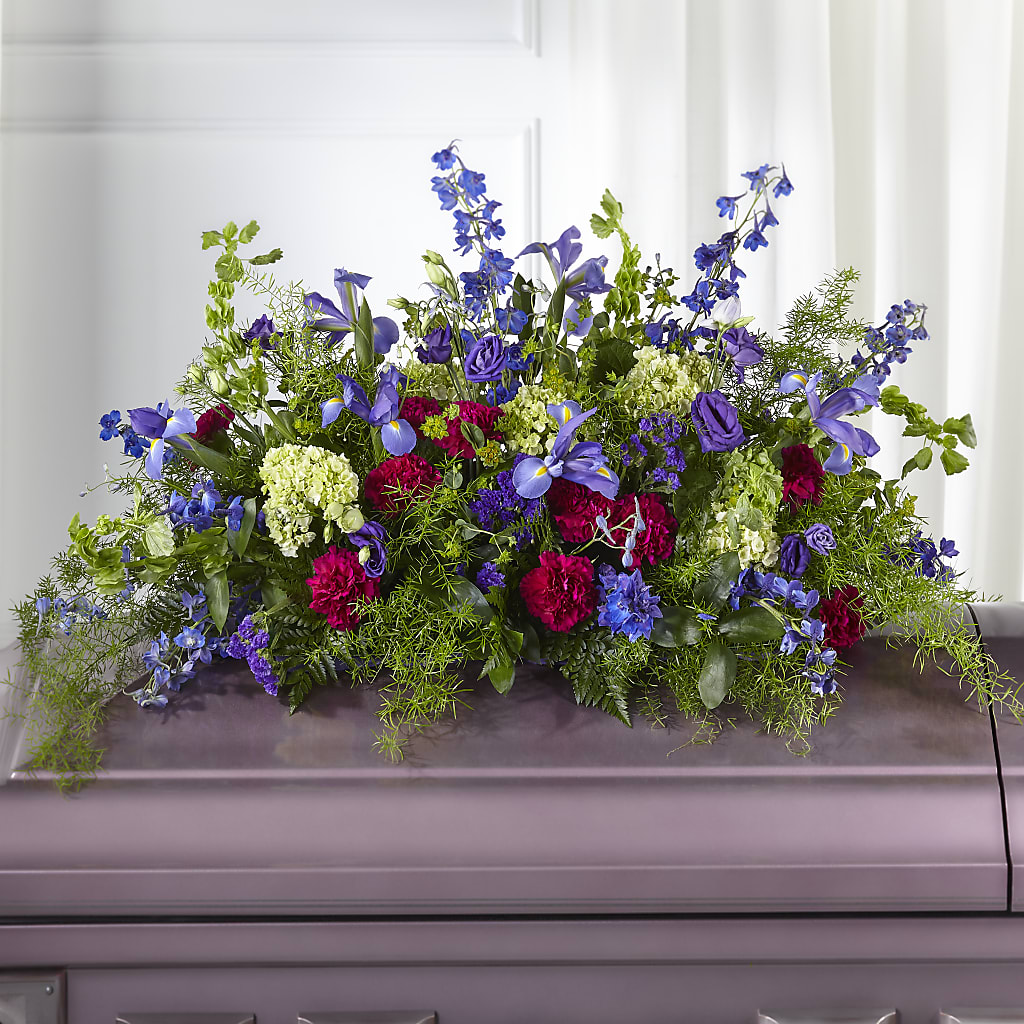 Always Treasured Casket Spray – Jose Arrangements, Los Angeles CA