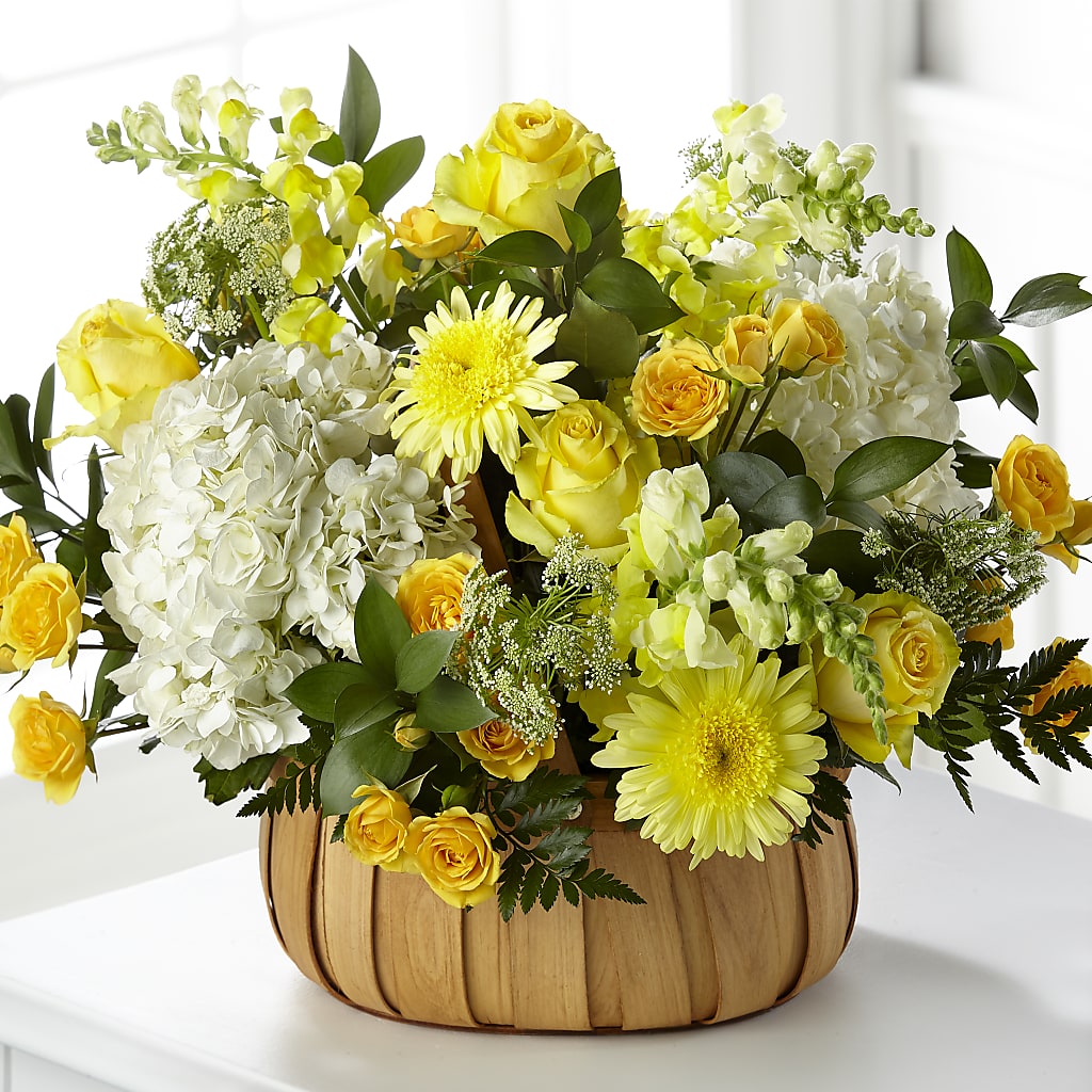 Rustic Remembrance Basket – Jose Arrangements, Los Angeles CA
