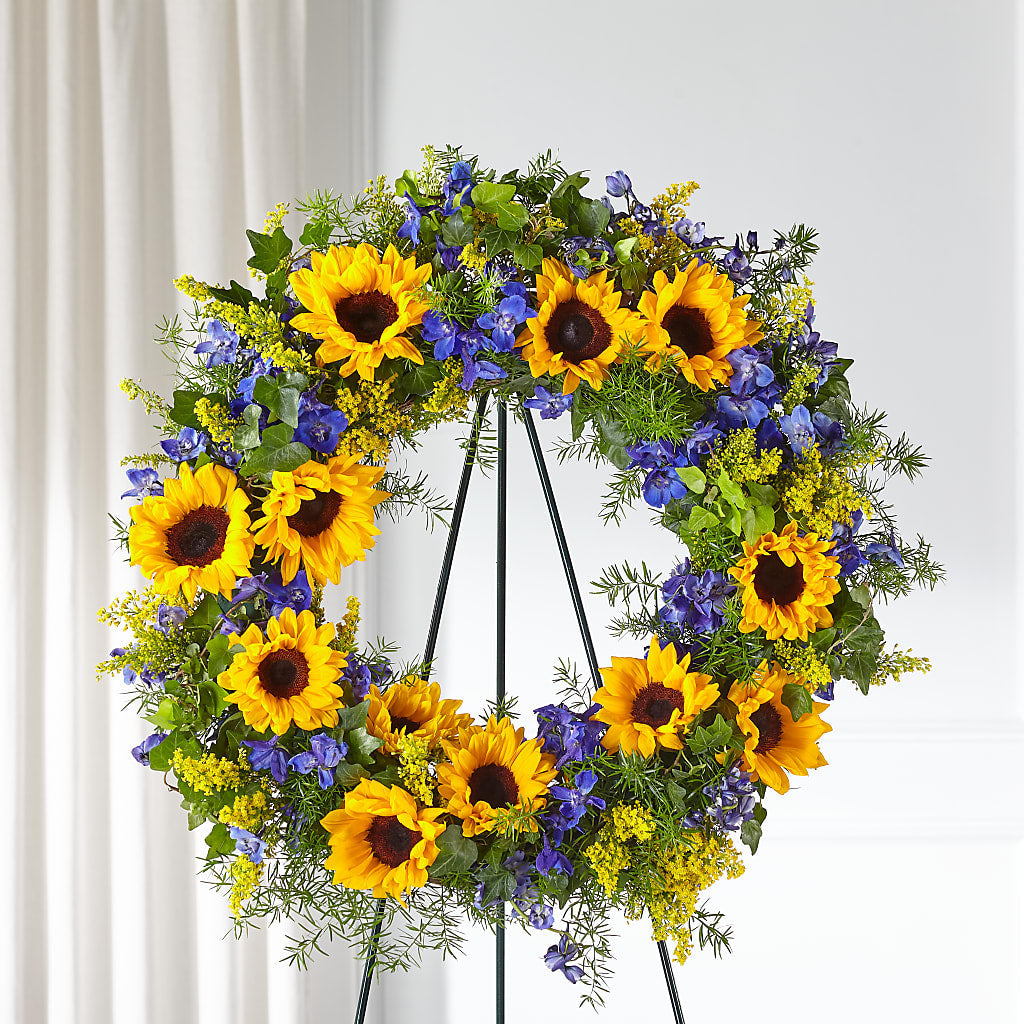 Bright Rays Wreath – Jose Arrangements, Los Angeles CA