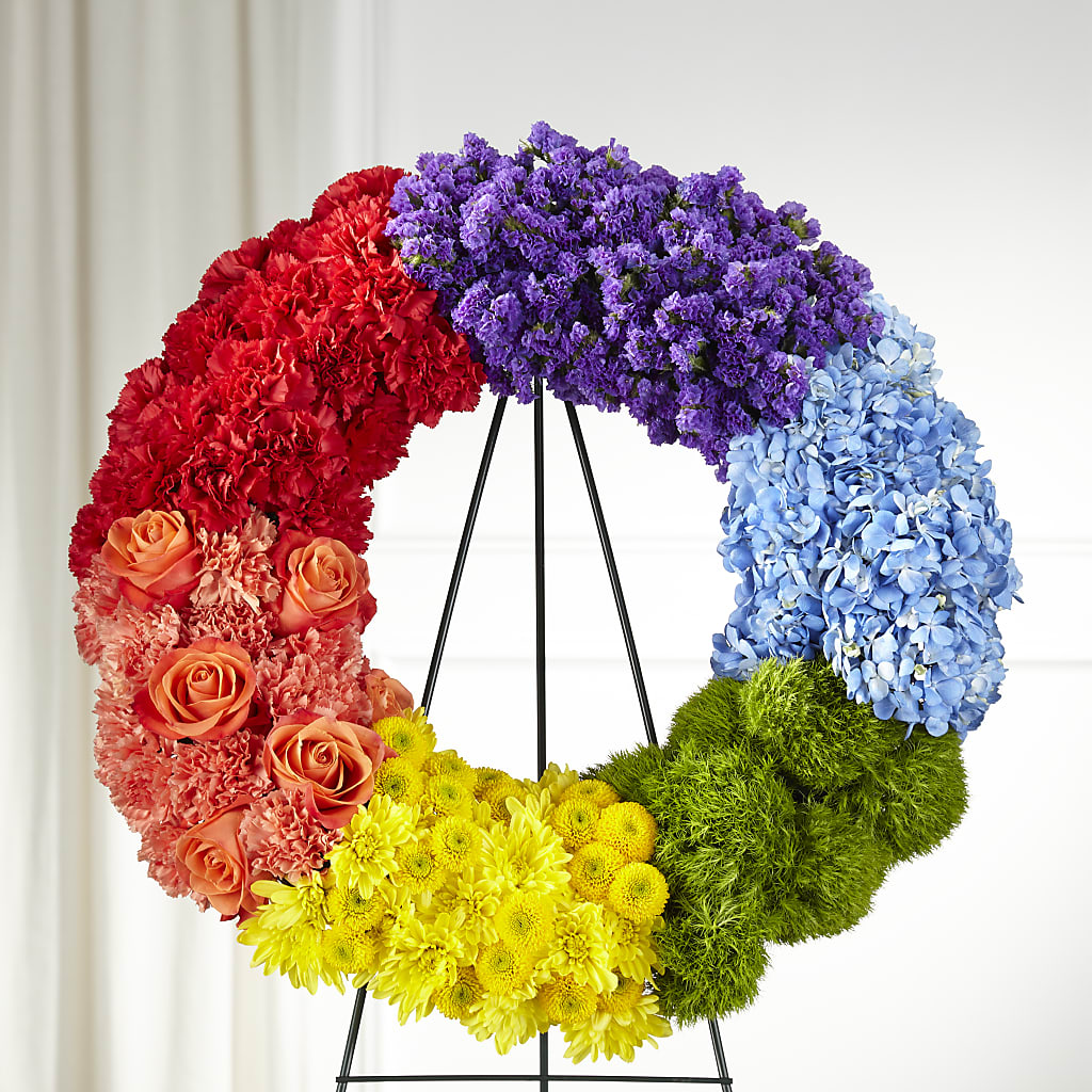 Circle of Love Wreath – Jose Arrangements, Los Angeles CA