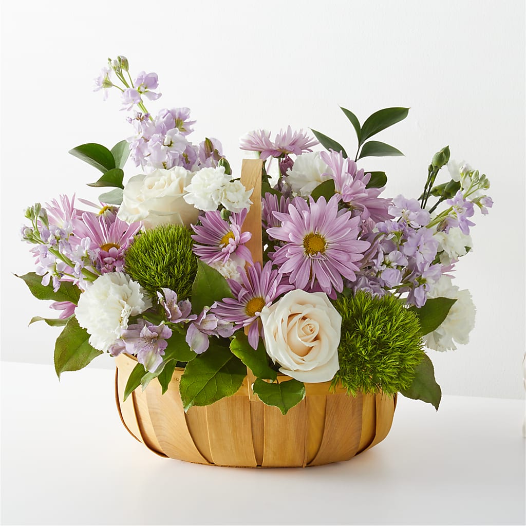 Peace & Love Basket – Jose Arrangements, Los Angeles CA