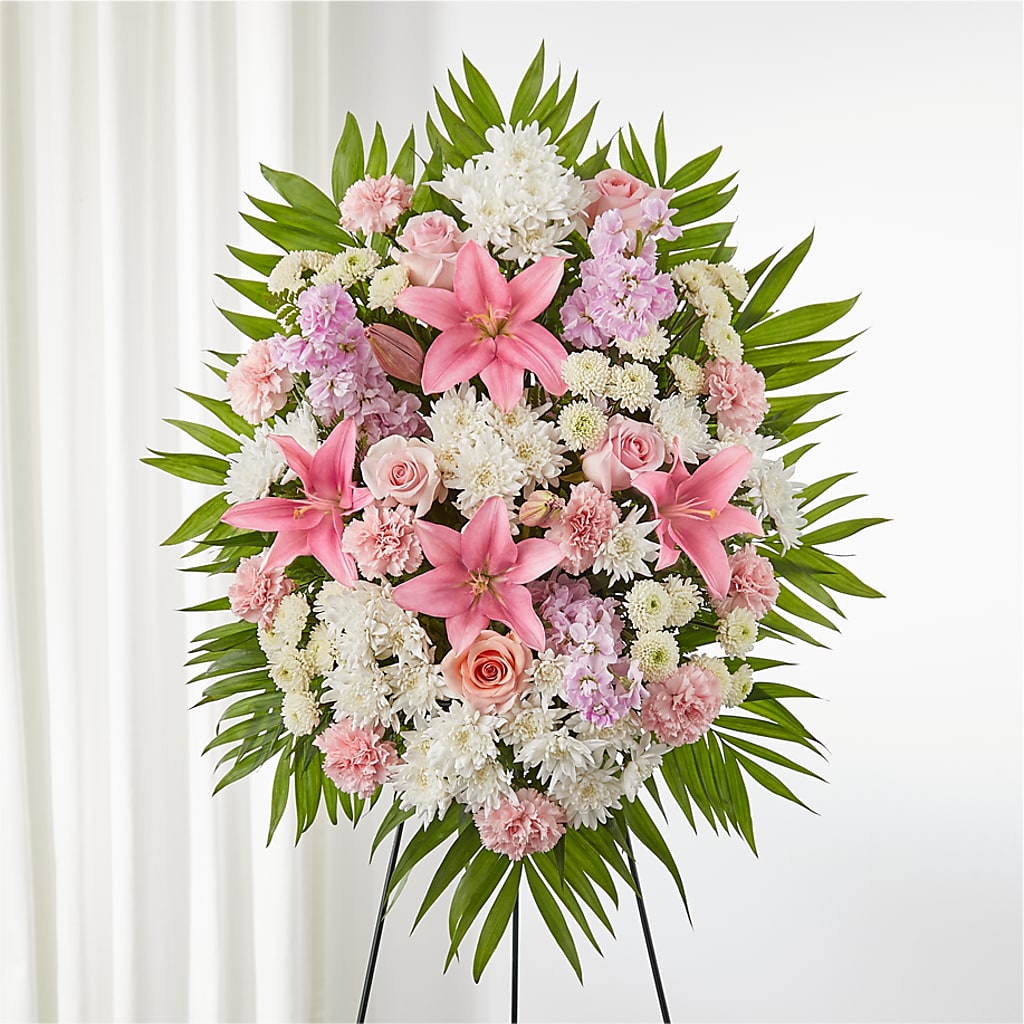 Offering Solace Standing Spray – Jose Arrangements, Los Angeles CA