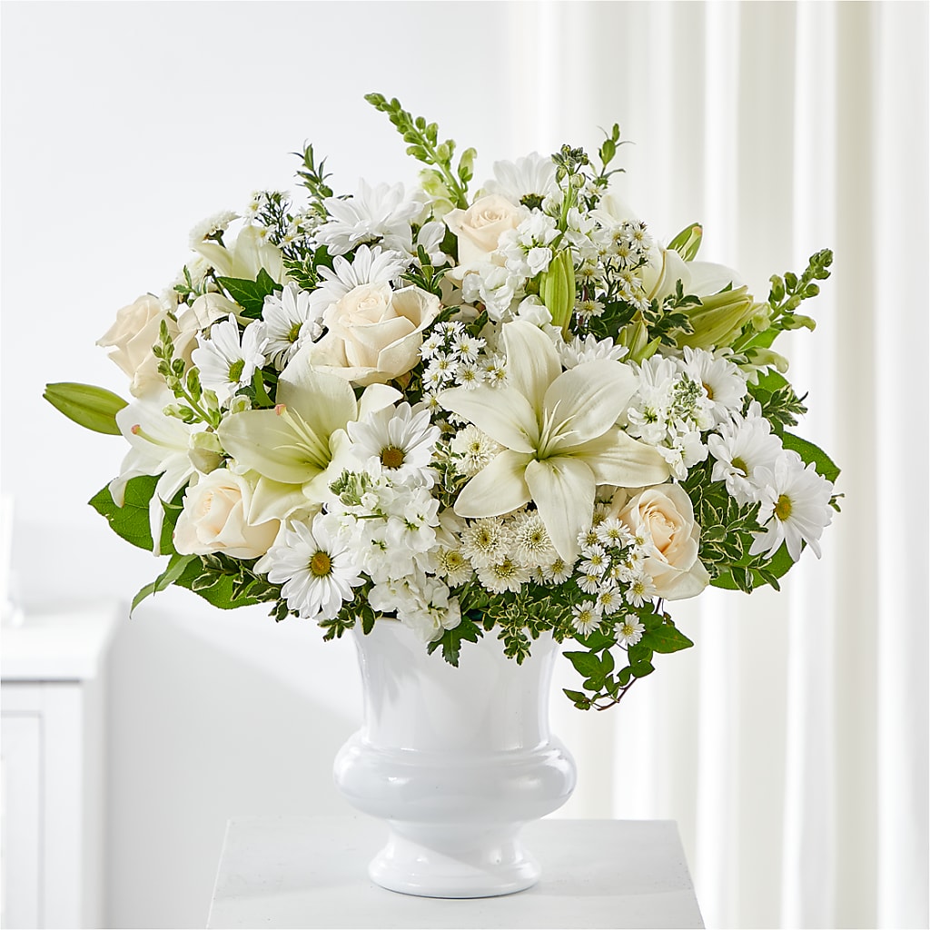 Uplifting Urn Arrangement – Jose Arrangements, Los Angeles CA