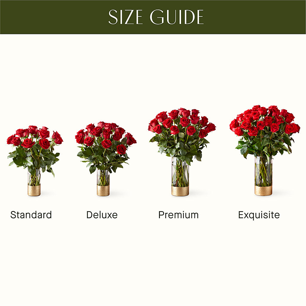 Classic Love Red Rose Bouquet – Jose Arrangements, Los Angeles CA