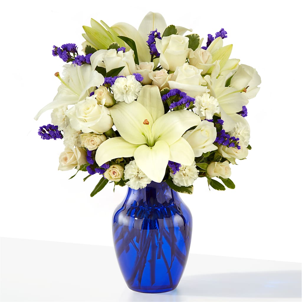 Sapphire Rush Bouquet – Jose Arrangements, Los Angeles CA