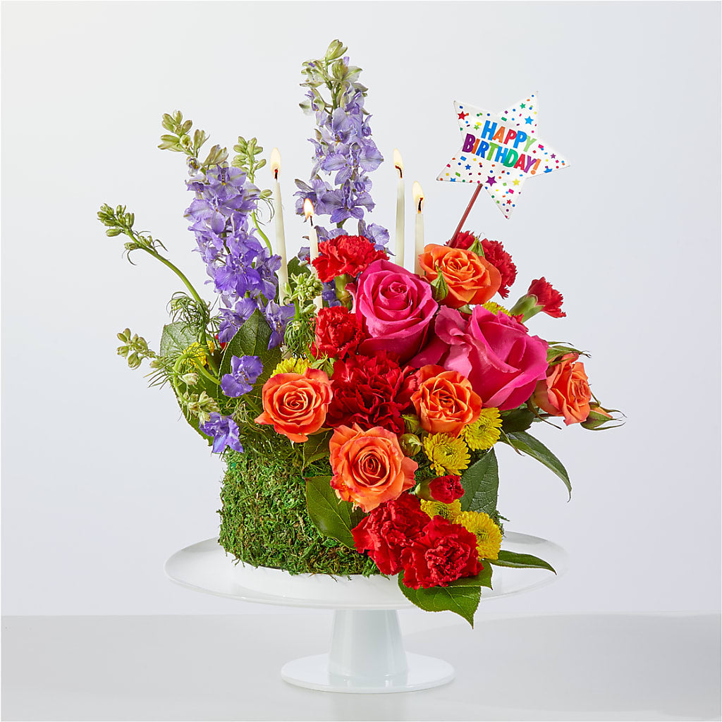 Best Year Yet Floral Cake – Jose Arrangements, Los Angeles CA