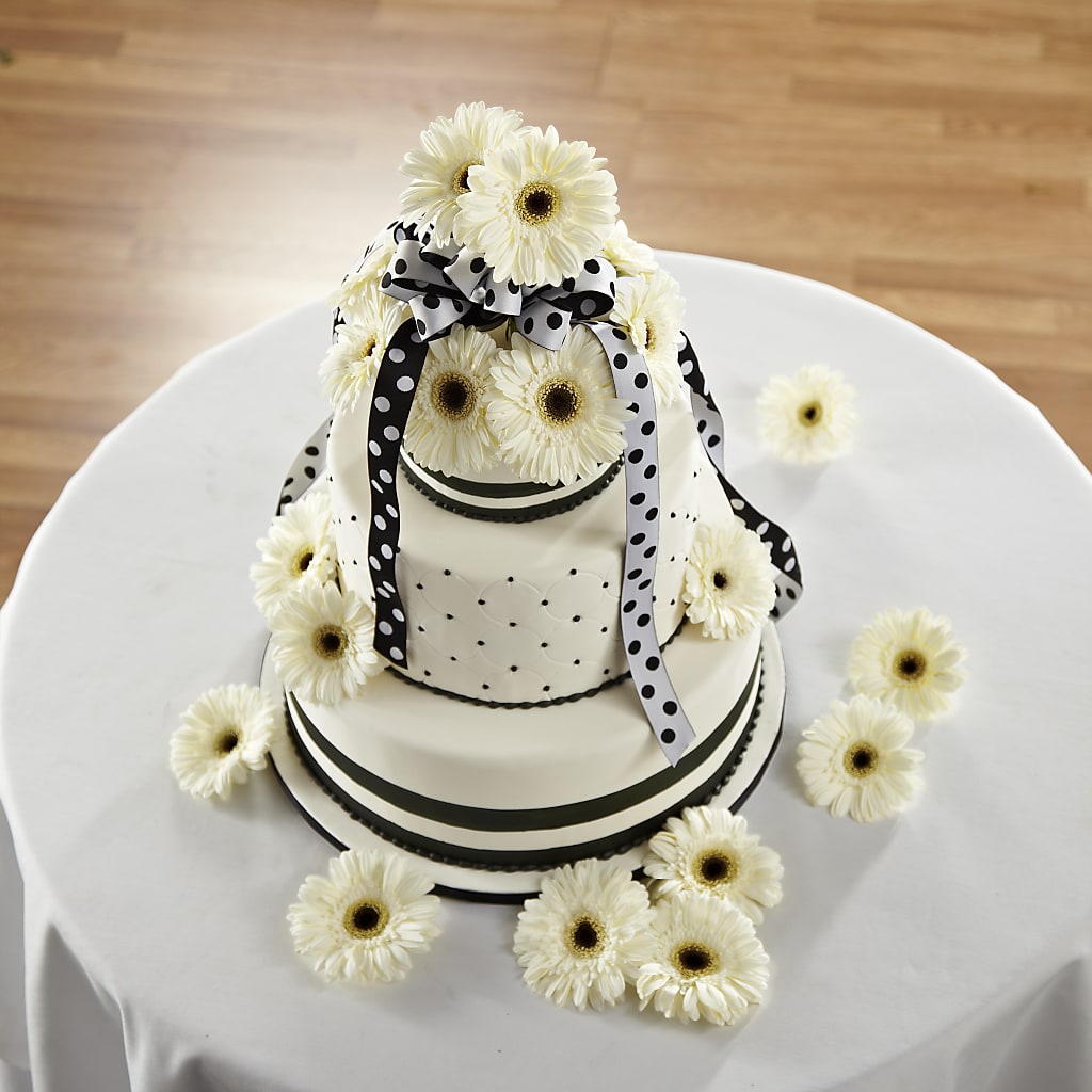Simple Sophistication Cake Décor – Jose Arrangements, Los Angeles CA