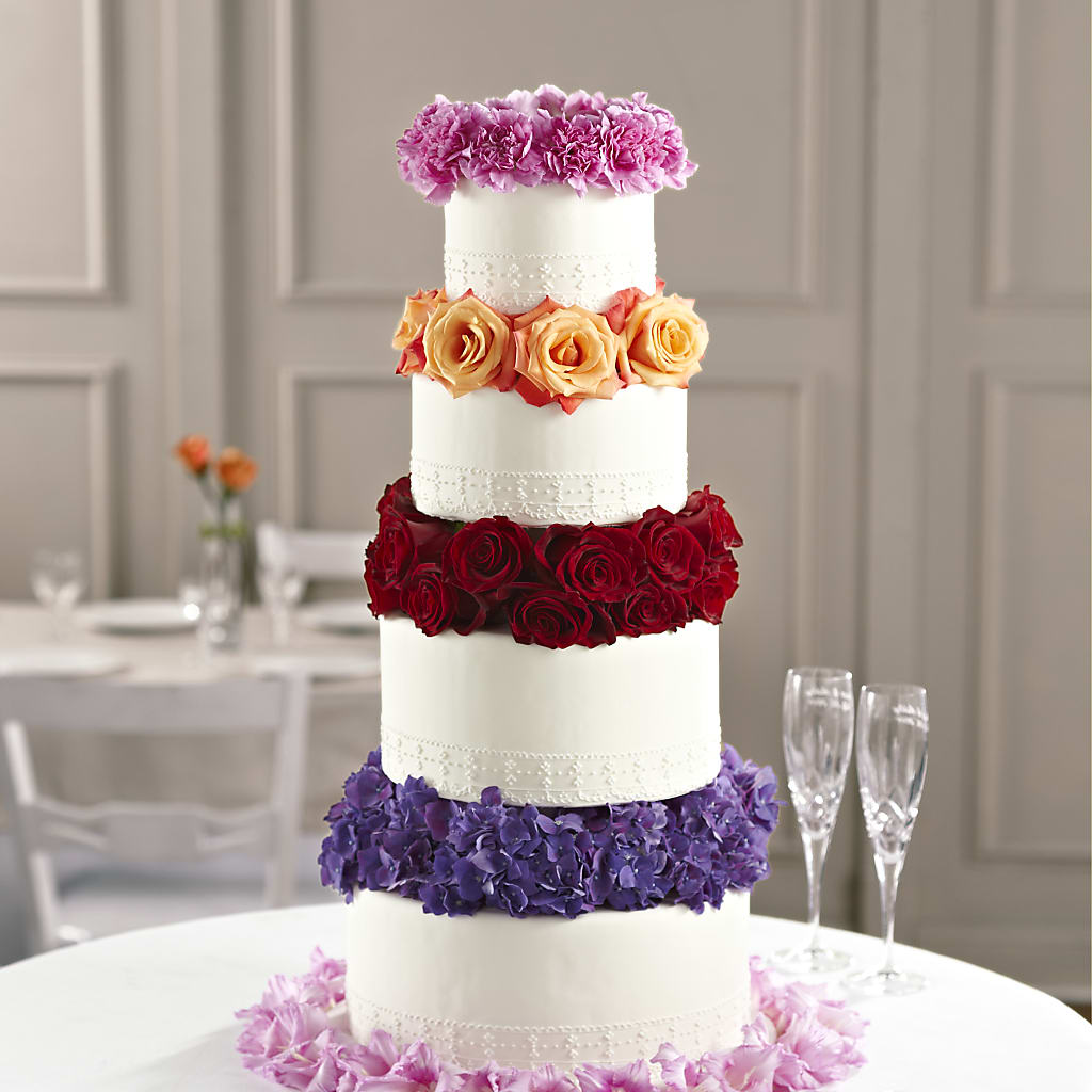 Infinite Love Cake Décor – Jose Arrangements, Los Angeles CA