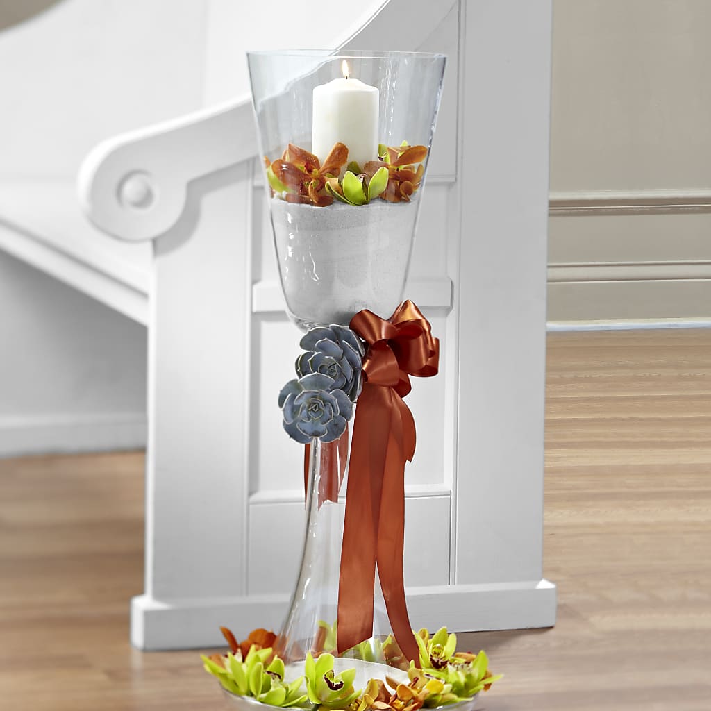 Matrimony Pew Decor – Jose Arrangements, Los Angeles CA