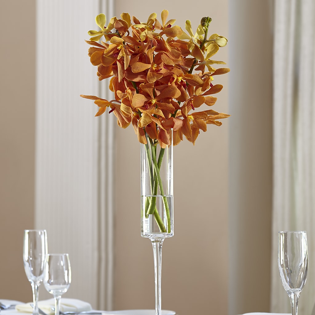 Orange Mokara Bouquet – Jose Arrangements, Los Angeles CA