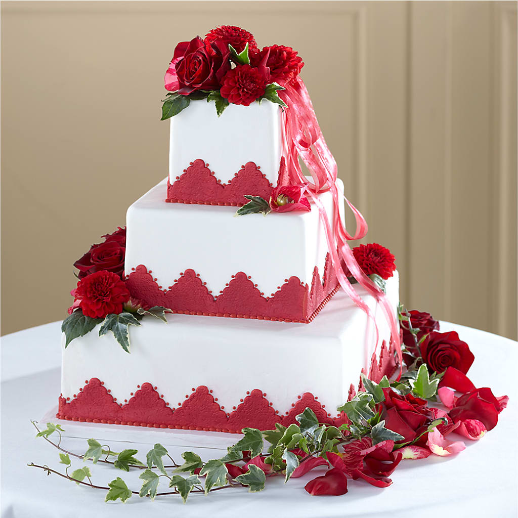 Forever Happiness Cake Decor – Jose Arrangements, Los Angeles CA
