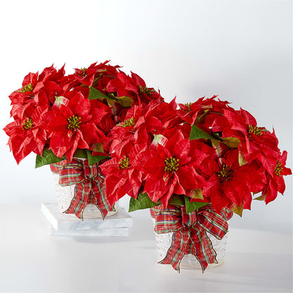 Happiest Holidays Poinsettia Bundle –  Jose Arrangements, Los Angeles CA