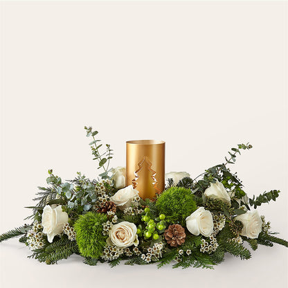 Chestnuts Roasting Centerpiece –  Jose Arrangements, Los Angeles CA