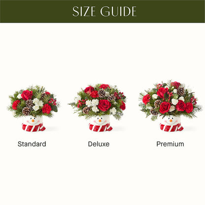 Jolly Snowman Bouquet –  Jose Arrangements, Los Angeles CA