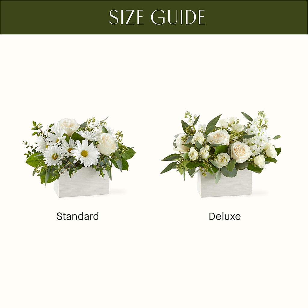 Fresh Linen Box Bouquet –  Jose Arrangements, Los Angeles CA