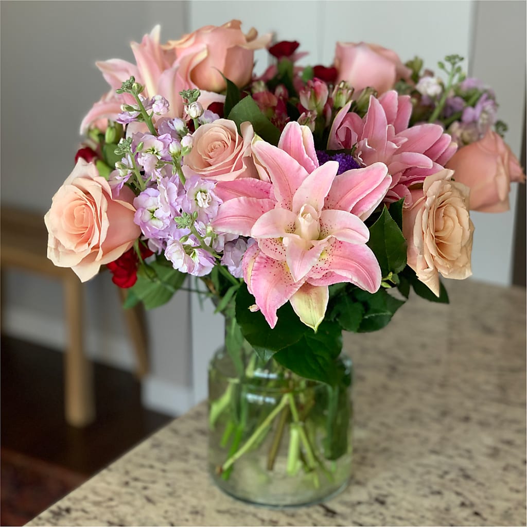 Romantique Bouquet –  Jose Arrangements, Los Angeles CA