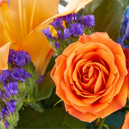 Radiant Citrus Box Bouquet –  Jose Arrangements, Los Angeles CA