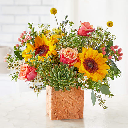 Sunflower Season Bouquet –  Jose Arrangements, Los Angeles CA