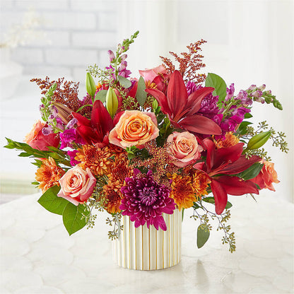 Burgundy Landscape Bouquet –  Jose Arrangements, Los Angeles CA
