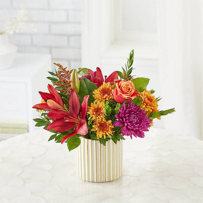 Burgundy Landscape Bouquet –  Jose Arrangements, Los Angeles CA