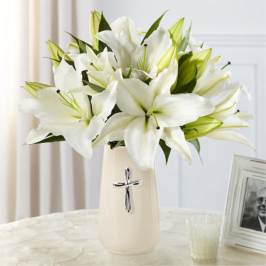 Faithful Blessings Bouquet –  Jose Arrangements, Los Angeles CA