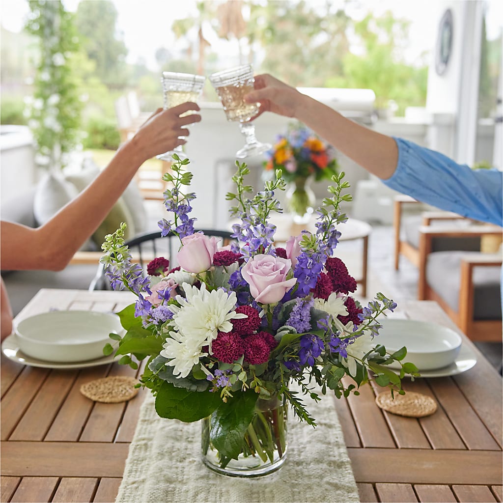 Violet Frost Bouquet –  Jose Arrangements, Los Angeles CA