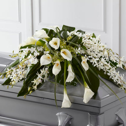 Angel Wings Casket Spray –  Jose Arrangements, Los Angeles CA