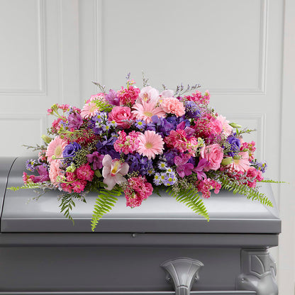 Glorious Garden Casket Spray –  Jose Arrangements, Los Angeles CA
