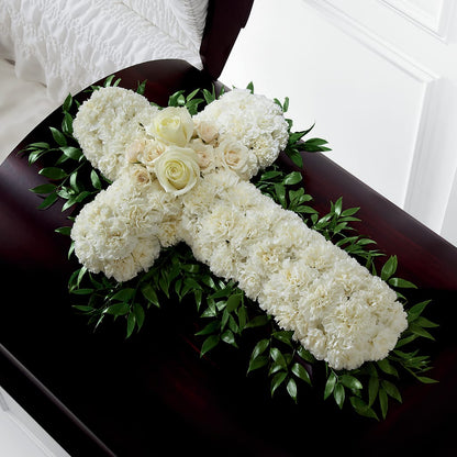 Peaceful Memories Casket Spray (Standard) –  Jose Arrangements, Los Angeles CA